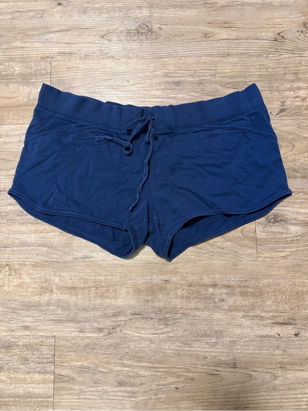 Old Navy Dark Blue Drawstring Athletic Shorts Vintage Y2K